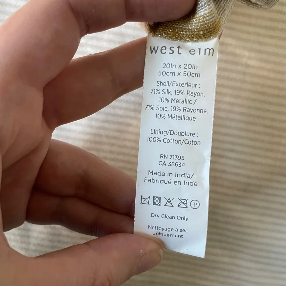 West Elm Pillowcase